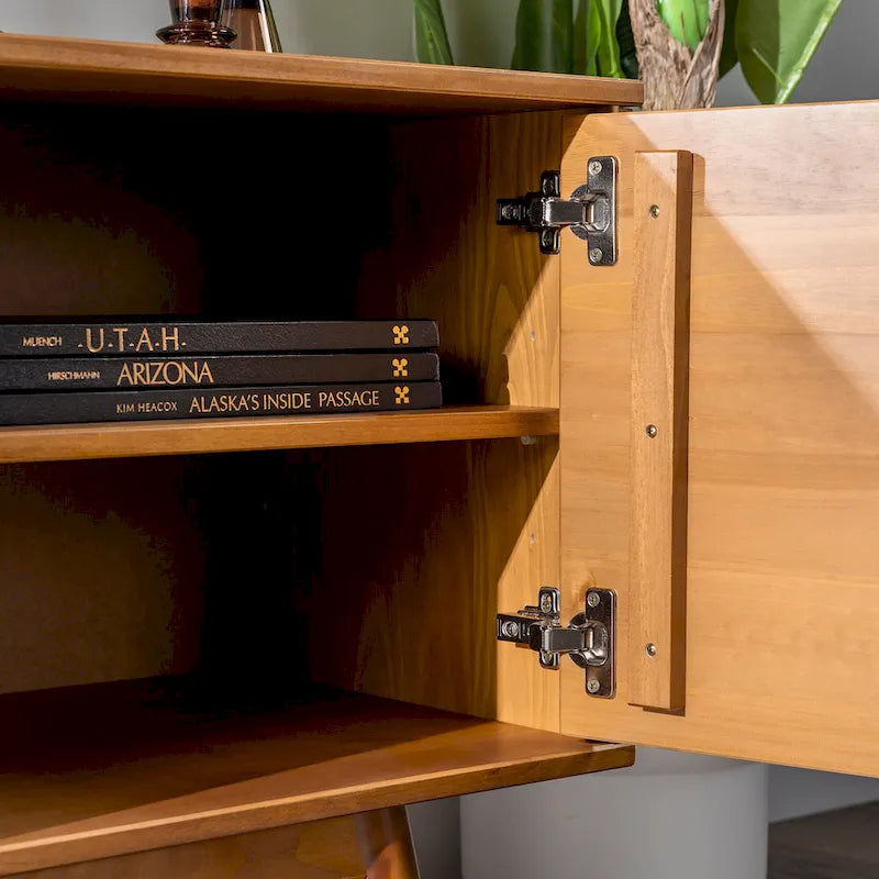 Middlebrook 70-inch Mid-Century Solid Wood TV Stand