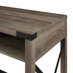 Middlebrook 42-inch Metal X Farmhouse Desk