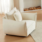 44 Upholstered Arm Chair with Pillows