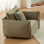 44 Upholstered Arm Chair with Pillows