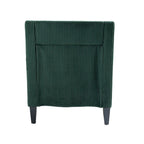 Emerald Modern 26.8 Arm Chair with Rubber Wood Legs