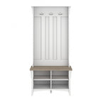 Salinas Hall Tree with Shoe Storage Bench by Bush Furniture