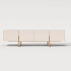 78.7 TV Stand, Entertainment Center with Faux Marble Top