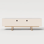 78.7 TV Stand, Entertainment Center with Faux Marble Top