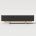 78.7 TV Stand, Entertainment Center with Faux Marble Top