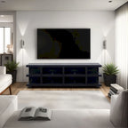 Bridgevine Home Laurel Canyon 85 inch TV Stand for TVs up to 95 inches, No Assembly Required