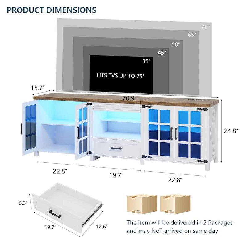 TV Stand for TVs up to 75