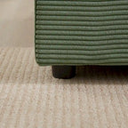 GDFStudio - Emerson Modular Corduroy 3-Seater Sofa with Storage and Customizable Design