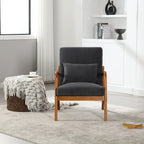 GDFStudio - Olivia Velvet Upholstered Accent Chair with Solid Wood Frame and Comfortable Cushion