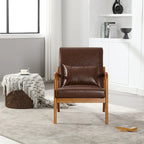 GDFStudio - Olivia Velvet Upholstered Accent Chair with Solid Wood Frame and Comfortable Cushion