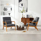 GDFStudio - Olivia Velvet Upholstered Accent Chair with Solid Wood Frame and Comfortable Cushion