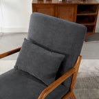 GDFStudio - Olivia Velvet Upholstered Accent Chair with Solid Wood Frame and Comfortable Cushion