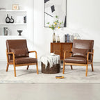 GDFStudio - Olivia Velvet Upholstered Accent Chair with Solid Wood Frame and Comfortable Cushion
