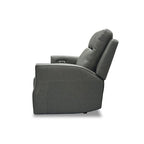 Maxwellton Cedar Power Reclining Loveseat with Power Headrests and Lumbar by Flexsteel - 56 x 42 x 39