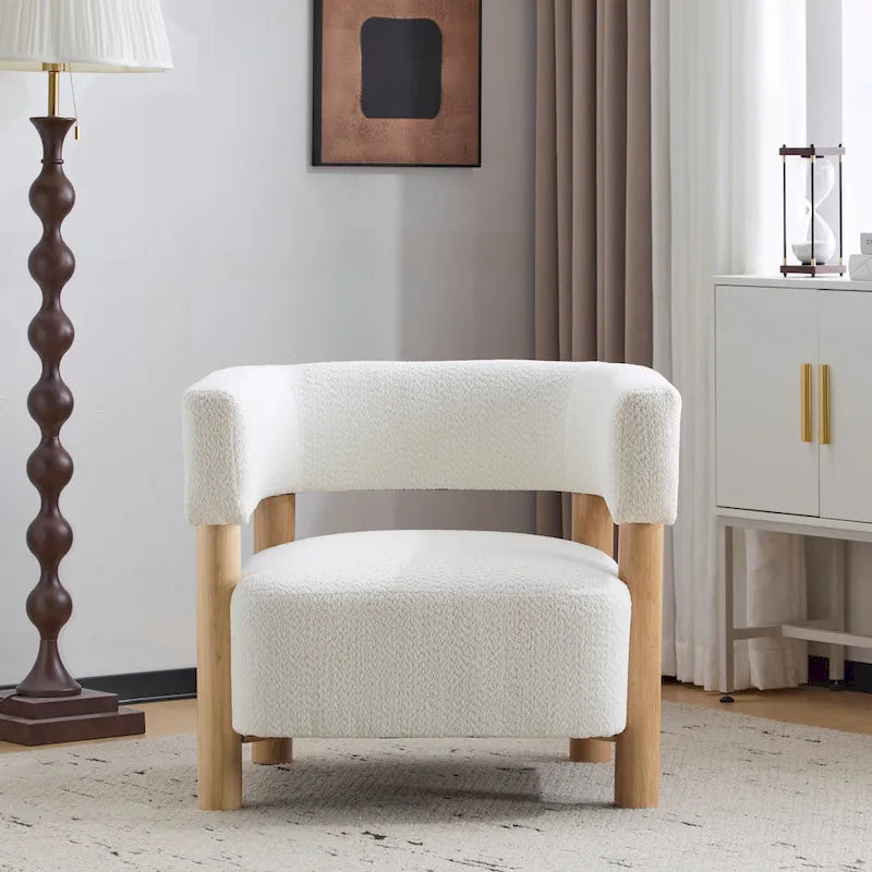 Christopher Knight Home - James Living Room Fabric Accent Chair