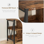 8 Cube Storage Organizer Bookcases, 3 Tier Metal Horizontal Bookcase