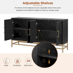 Sideboard Buffet Cabinet with Adjustable Shelves