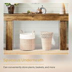 63 Inch Long Console Table Farmhouse Sofa Table