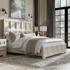 Furniture of America Durem Modern Classic Wood Panel Bed