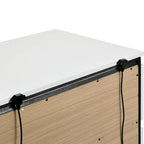 Conjira Modern White Wood 6-Piece Storage Platform Bedroom Set with USBs by Furniture of America