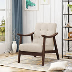 Chabani Mid-Century Modern Accent Chair by Christopher Knight Home
