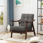 Chabani Mid-Century Modern Accent Chair by Christopher Knight Home