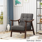 Chabani Mid-Century Modern Accent Chair by Christopher Knight Home