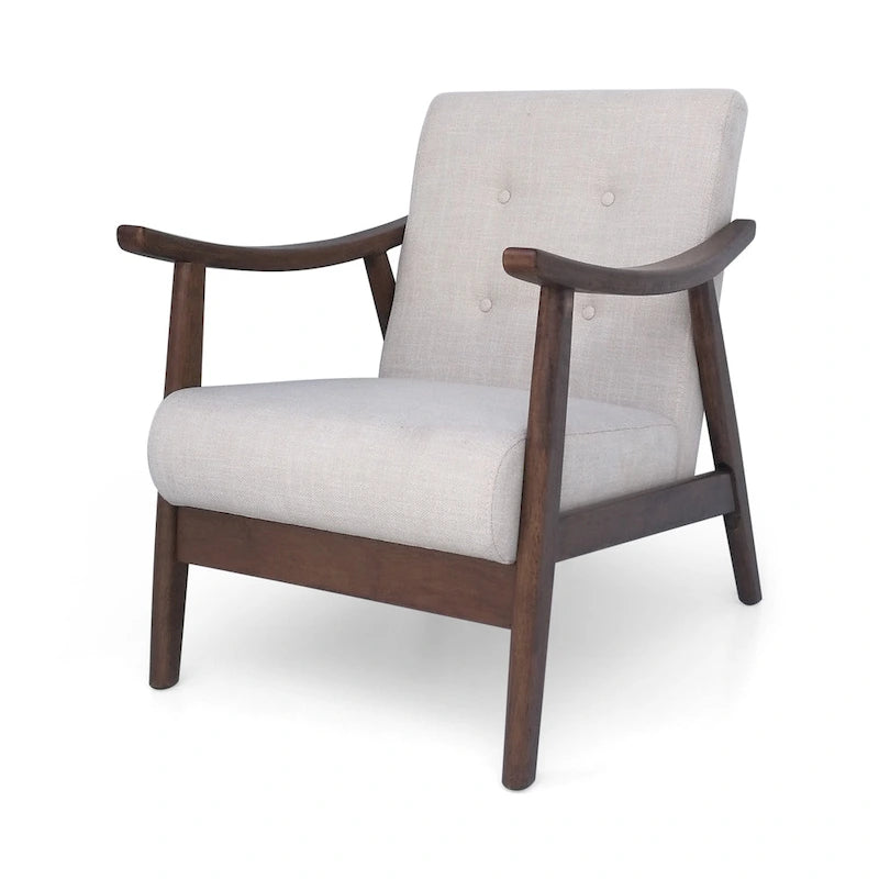 Chabani Mid-Century Modern Accent Chair by Christopher Knight Home