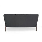 Aries Mid-century 2-piece Fabric Sofa Set by Christopher Knight Home
