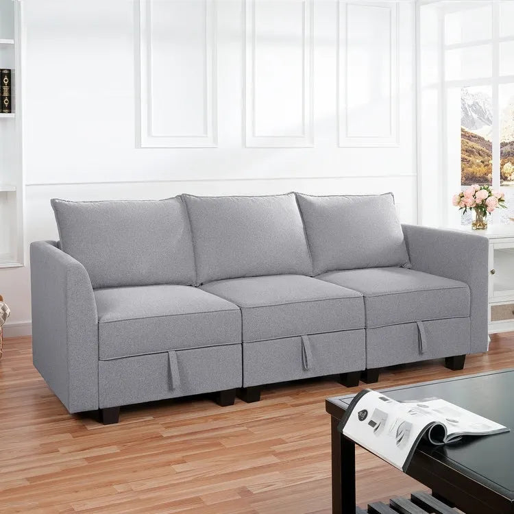 Modern Modular DIY Collection - Sturdy Wooden Frame - Versatile & Stylish Furniture for Living Room Bedroom