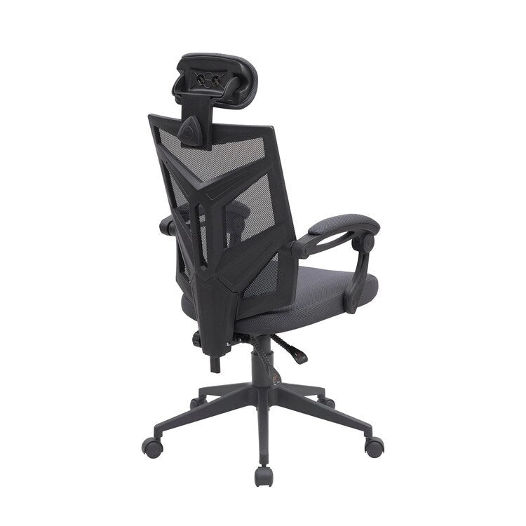 Adjustable Office Chair with Headrest Ergonomic Desk Chair High Back Mesh Office Chairs with Lumbar Support with Wheels