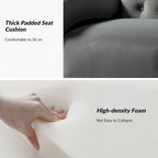 Abadiana Accent Tufted Chair with Metal Base by HULALA HOME