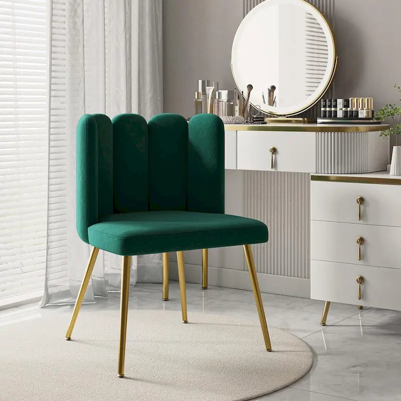 Anjela Side Chair with Tufted Back