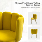 Anjela Side Chair with Tufted Back