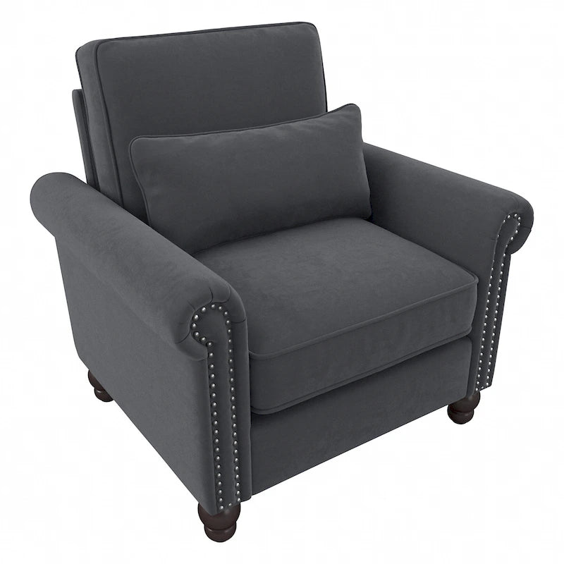 Coventry Accent Chair with Arms by Bush Furniture