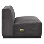 Conjure Channel Tufted Performance Velvet Sofa