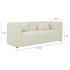 Callie Velvet Sofa
