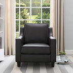 Furniture of America Kayn Contemporary Vinyl Padded Club Chair