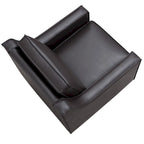 Furniture of America Kayn Contemporary Vinyl Padded Club Chair