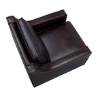 Furniture of America Kayn Contemporary Vinyl Padded Club Chair