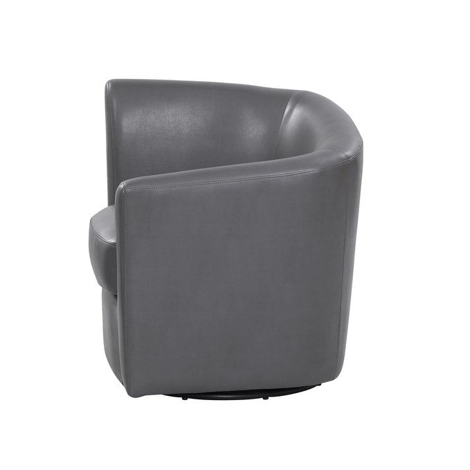 Grafton Soraya 360 Swivel Accent Chair Faux Leather