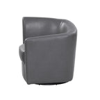 Grafton Soraya 360 Swivel Accent Chair Faux Leather