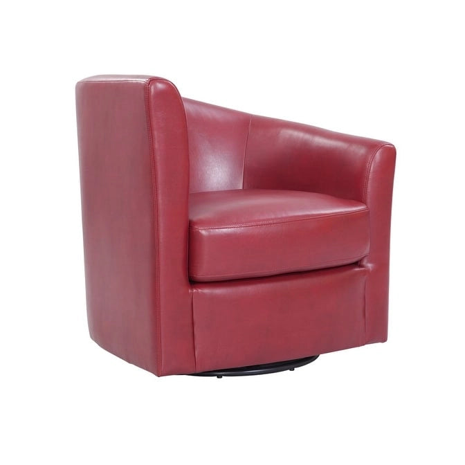 Grafton Soraya 360 Swivel Accent Chair Faux Leather