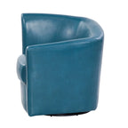 Grafton Soraya 360 Swivel Accent Chair Faux Leather