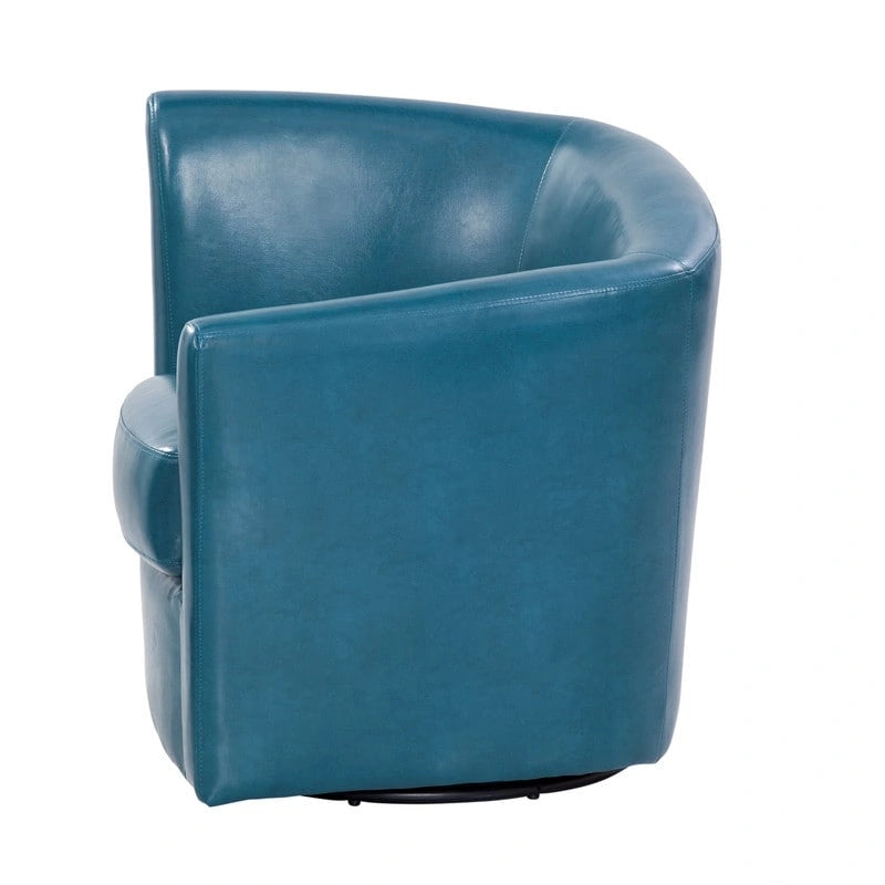 Grafton Soraya 360 Swivel Accent Chair Faux Leather