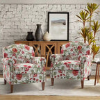 Giampiero Living Room Armchair with Nailhead Trims Set of 2 by HULALA HOME