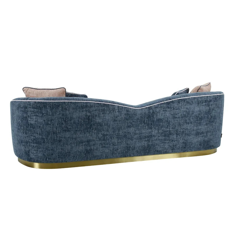 Modern Living Room Set Accent Armchair With Loveseat 4-Seater Sofa