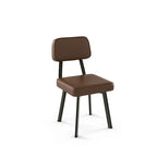 Amisco Clarkson Upholstered Dining Chair with Metal Legs