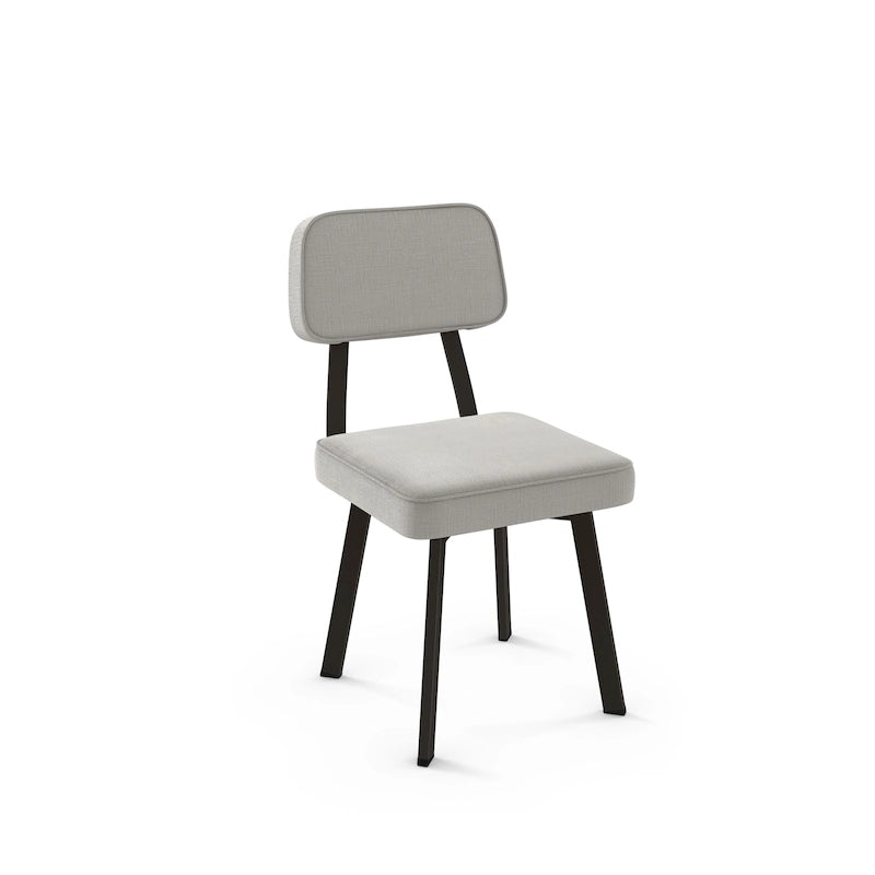 Amisco Clarkson Upholstered Dining Chair with Metal Legs
