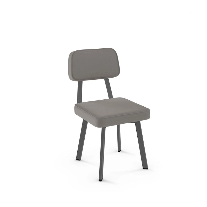 Amisco Clarkson Upholstered Dining Chair with Metal Legs